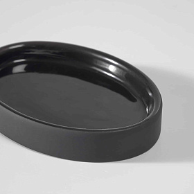 Мыльница Riga черная