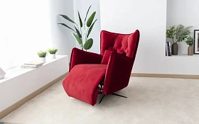 Кресло-реклайнер Sillon "KR" Relax отделка Velsatis 37