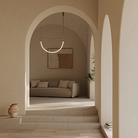 Подвесной светильник Cram состаренное золото