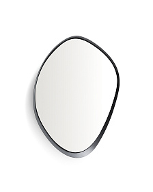 Зеркало Tebel черное металлическое 67,5 x 74,5 см