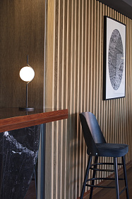 Настольная лампа Le Vita черная