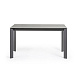 Стол Atta 140 (200) x90 антрацит, серый, керамика
