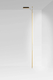 Вертикальный светильникAmbrosia V 235 Plug-in матовое золото