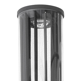 SCREEN 3700 Темно-серый столбовой светильник 4000K 180º DALI