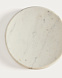 Поднос Obena из белого мрамора Ø 25 см