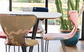 Полубарный стул Burt