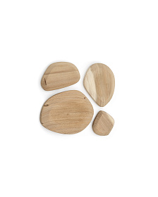 Набор Selem из 4 деревянных панелей 