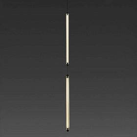 Подвесной светильник LUMINA 600 2L COLGANTE EMP S/M черный LED 24W 2700K