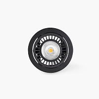 Optic встраиваемый светильник черный LED BREAD 24-36W 20º