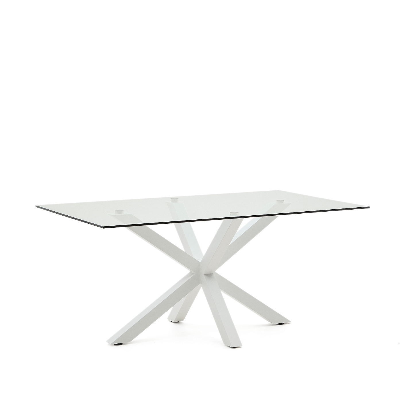 Стол Arya 160x90 стекло белый