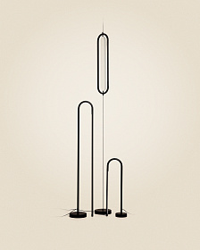 Потолочный светильник Bow из черного алюминия, Ø 16 см