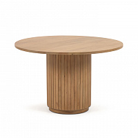 Круглый стол Licia из массива манго с натуральной отделкой Ø 120 см