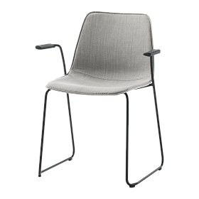 Стул Varya Tapiz с полозьями и подлокотниками