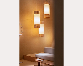 Подвесной светильник Tamiz орех