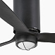 Потолочный вентилятор Mini Tube Fan LED мат. черный