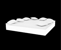 Кровать Jut Chill с 8 подушками 50x50 cm LED