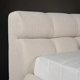 Кровать с подъемным механизмом Wanda 180*200 ткань кат. 5 Loop 2 cream