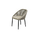 Стул обеденный RODONA BEIGE-CARBON