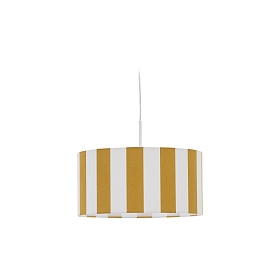 Ciral Абажур потолочного светильника с желтыми и белыми полосками Ø 40