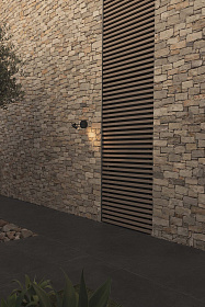 Уличный настенный светильник CLAP черный LED 6W 3000K 38°