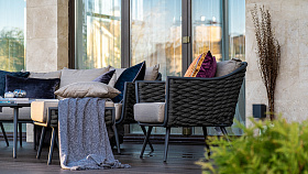 Кресло Serpent ANTHRACITE-CARBON