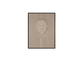 Beige Face Картина барельеф из полистирола и МДФ 90X120