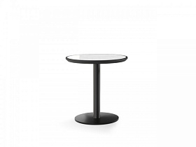 Столик Tuxedo 2 Carrara Marble/Black metal