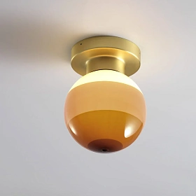 Настенный/потолочный светильник Dipping Light A2-13 кремовый-матовая латунь
