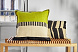 Подушка Rustic Chic Geo. фисташковая 64x64