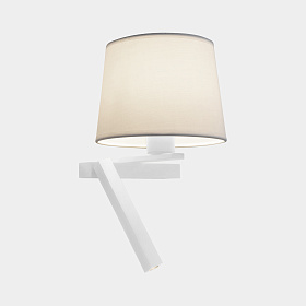 Бра с ридером Hall Slim Screen Right Белый