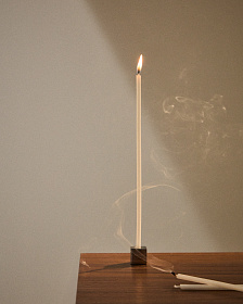 Набор из 4 подсвечников Acadia из нержавеющей стали с серебряной отделкой