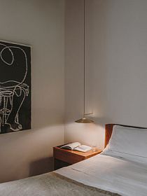 Настенное бра H 05-7742-DN-DN  сталь, матовое золото