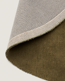 Empuries Круглый зеленый ковер Ø200 см