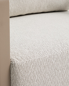 Уличное кресло Nerano из алюминия цвета таупе