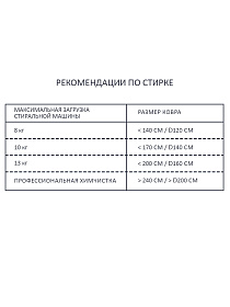 Ковер Stonewashed серый 165*210