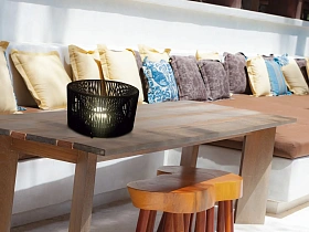 Настольный светильник Acapulco черный