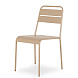 Уличный стул Lianis цвета капучино