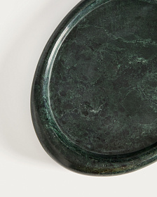 Поднос Lenorel из зеленого мрамора 30 x 23 см