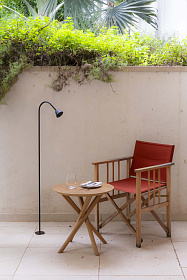 LILY 1190 Уличный маяк черный LED 3W 2700K 24V