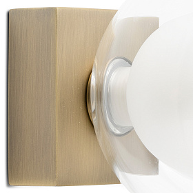 Бра для ванной Perla состаренное золото