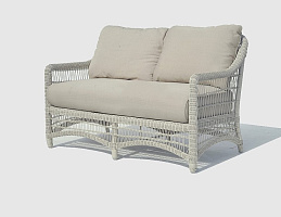 Двухместный диван Arena WHITE WASH
