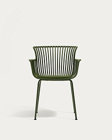 Садовый стул Surpika зеленый со стальными ножками