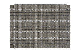 Индийская кровать GL Tartan зеленая двойная