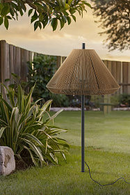 Уличный торшер Saigon с шипом 1M C70 цвета охры