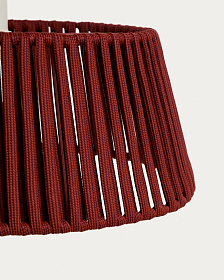 Абажур для подвесного светильника Aldet терракотовый, Ø46 см