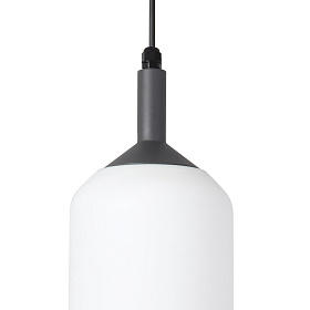 Подвес уличный Saigon мат. белый/серый R17