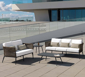 Уличный 3-х местный диван Roma