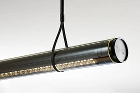 Подвесной светильник Fris Pro 155 черный DALI-2 + Hook 47 x2