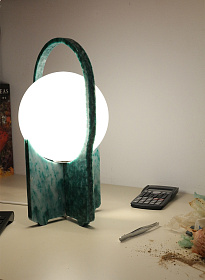 Настольная лампа Nonet 2095/015RG Green dimmable