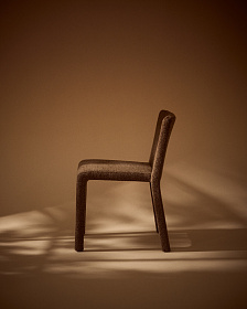 Стул Loria в обивке цвета шоколад